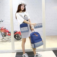 Fashion Backpack for Teen Girls - Navy Photo