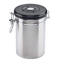 Stainless Steel Coffee Bean Storage Canister Photo