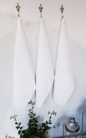DSA - Waffle Weave Tea Towels White - Set Of 2 Photo