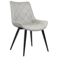 Diamond Occasional Chair - Grey Photo