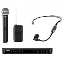 Shure BLX1288E/SM35 Wireless Combo System with SM35 Headset & SM58 Photo