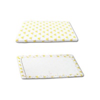 Iconix Woven Cotton Fitted Baby Mattress Cover - Crowns Photo