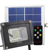 Major Tech - SFR105 Solar LED Floodlight c/w Remote Control Photo