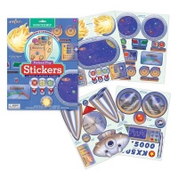 eeBoo Pretend Play - Creative Spaceship Stickers Photo