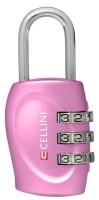 Cellini 3 Dial Combination Lock - Lipstick Photo