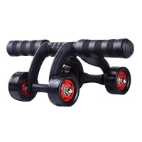 4-Wheel Ab Roller & Push Up Stand Photo