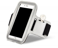GS Kickstarter Running Armband Phone Holder - White Photo