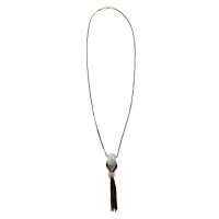 Bella Bella Long Tassel Necklace - Black Photo