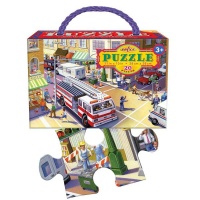 eeBoo Children's Puzzle - Fire Truck Photo