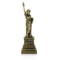 18cm New York City's Statue of Liberty Metal Collectable Model Photo