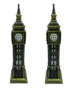 18cm London's Big Ben Clock Tower Collectable Model - 2 Pack Photo