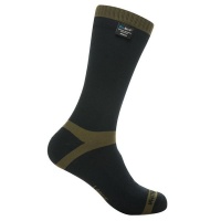 Dexshell Trekking Waterproof Sock - Black & Green Photo