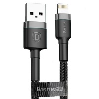 Baseus 1m - 2.4A Cafule USB Type-A 2.0 to Lightning Cable Photo