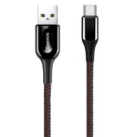 Baseus 1m - 3A LED X-type USB Type-A 2.0 to Type-C Cable Photo