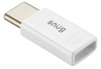 Snug Type-C to Micro USB Adapter - White Photo