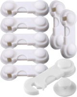 Gretmol Rotary Clip Child Safety Lock - Pack of 8 Photo
