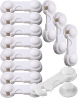 Gretmol Rotary Clip Child Safety Lock - Pack of 12 Photo