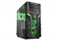 Sharkoon DG7000-G - Black with Green LEDs Photo