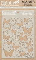 Celebr8 - Mask - Butterfly Pattern Photo