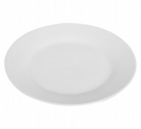 Bulk Pack x 6 White-ware Dinner Plate 26cm. Photo