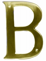 Euro Brass EuroBrass - EB8107 - Letter B 150mm - Brass Photo