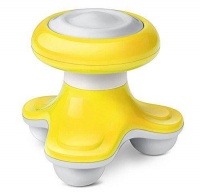 Mini Handheld Wave Vibrating Portable Massager - Yellow Photo