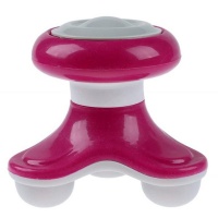 Mini Handheld Wave Vibrating Portable Massager - Red Photo