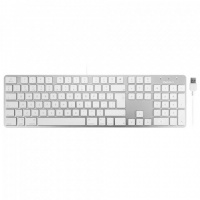 Macally 104 key Ultra Slim USB Keyboard For Mac - British English Photo