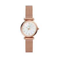 Fossil Carlie Mini Women Rose Stainless Steel Watch Photo
