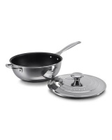 Le Creuset Professional Stainless Steel Chef's Pan 24cm Non-Stick Photo