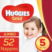 Huggies Gold - size 5 Jumbo Pack - 52's Photo