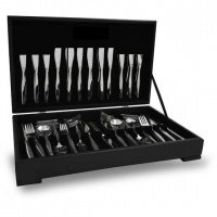 Eetrite Canteen Cutlery Set With Steak Knives & Cake Forks Slimline 112 pieces Photo