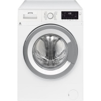 Smeg 60cm 9kg White Freestanding Washing Machine - WHTW912ESA Photo