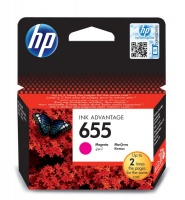 HP 655 Magenta Ink Cartridge - New Photo