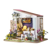 Robotime Lily's Porch - 3D Wooden Puzzle Gift with LED Photo