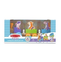 Melissa & Doug Rocking Farm Animals Pull Train Photo