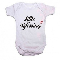 Qtees Africa Little Blessing Baby Grow Photo
