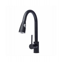 Blackened Brass Extendable Kitchen Mixer Blackened Brass Extendable Kitchen Mixer Photo