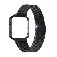 Milanese Loop for Fitbit Blaze with Metal Frame - Rose Gold Photo