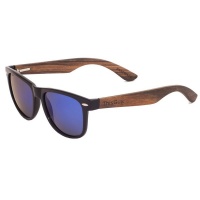 ThisGuy Wooden Polarized Ebony Wayfarer Sunglasses Photo