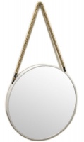 Century Lifestyle 45cm Rope Mirror white Photo