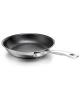 Le Creuset Classic Stainless Steel Non-Stick Frying Pan with Helper Handle Photo