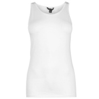 Miso Ladies Tank Vest - White Photo