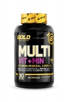 Gold Sports Nutrition Multi Vitamin & Mineral - 120 Capsules Photo
