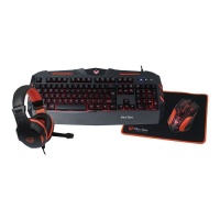Meetion PC Gaming Combo 4-in-1 Keyboard Mouse Mousepad & Headphone Console Photo