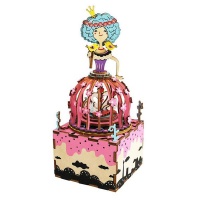 Robotime Princess Musical Box - 3D Wooden Puzzle Gift Photo