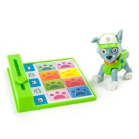 Paw Patrol Action Pack Pup & Badge - Rocky Back Flip Photo