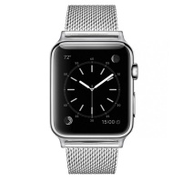 Colton James Mesh Strap for Silver 42mm Apple Watch - Silver Photo