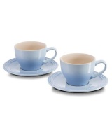 Le Creuset Cappuccino Cup & Saucer Set of 2 Photo
