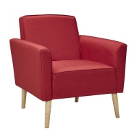 Camden Arm Chair - Red Photo